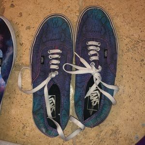 Unique Snakeskin Authentic Vans